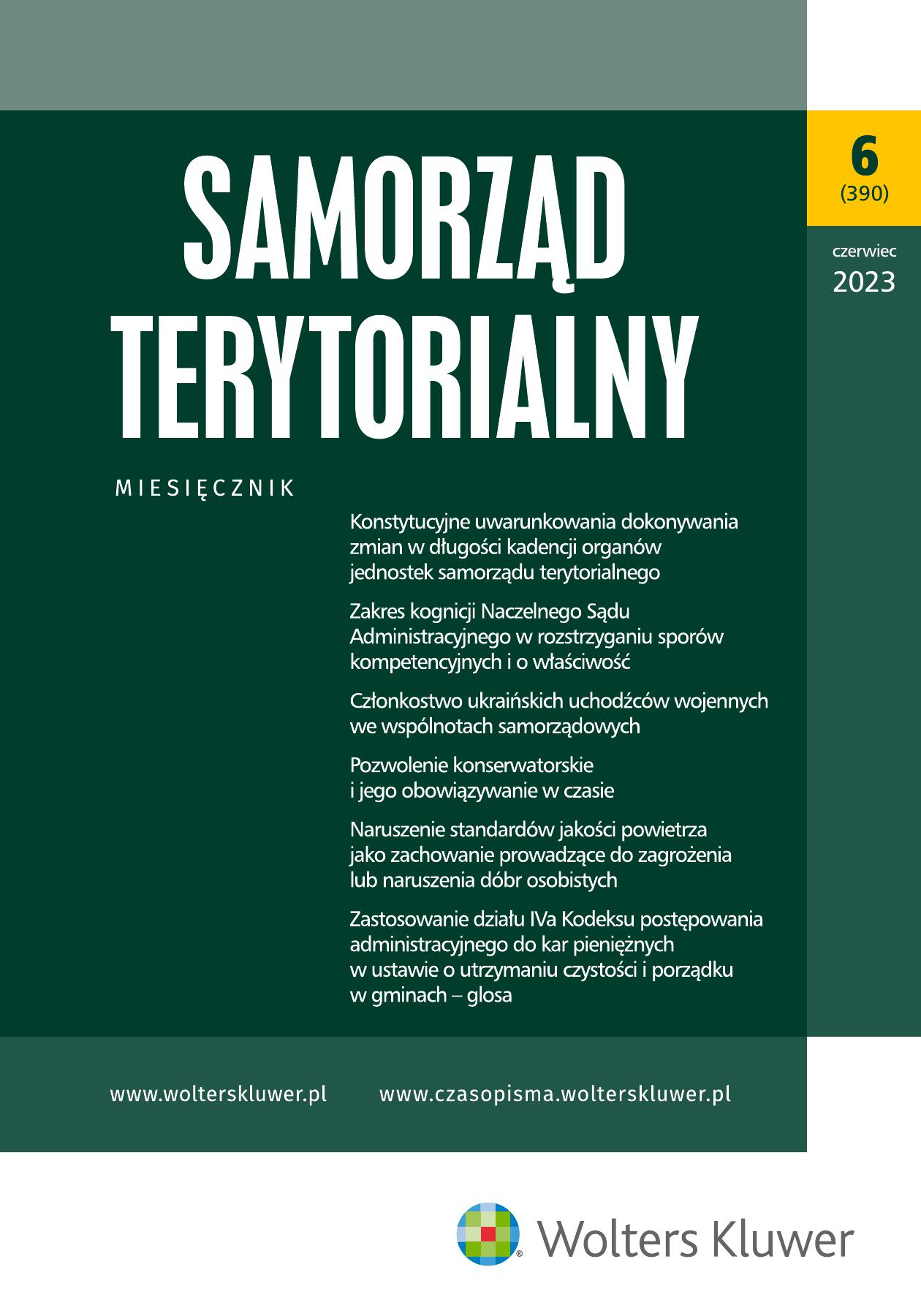 Samorząd Terytorialny – e-wydanie – 6/2023 - NEXTO.PL